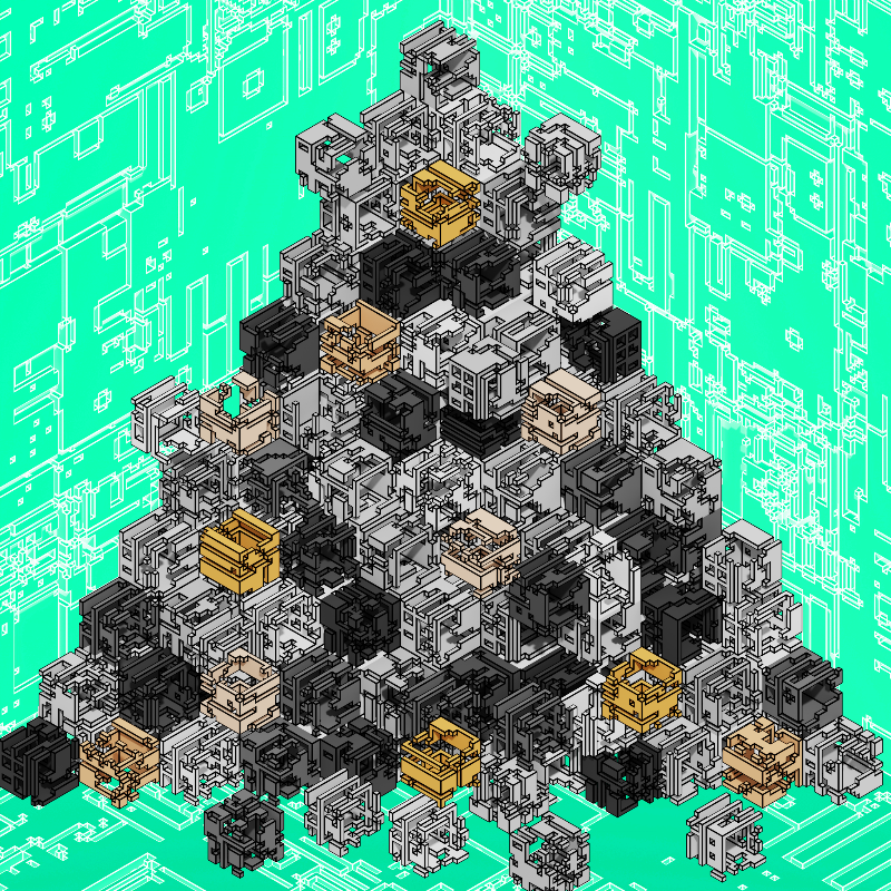 Chaotic Cube #3 static token preview
