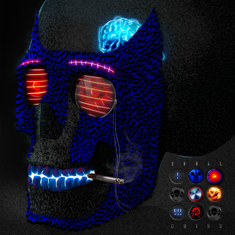 Scratch Skulls #1 static token preview
