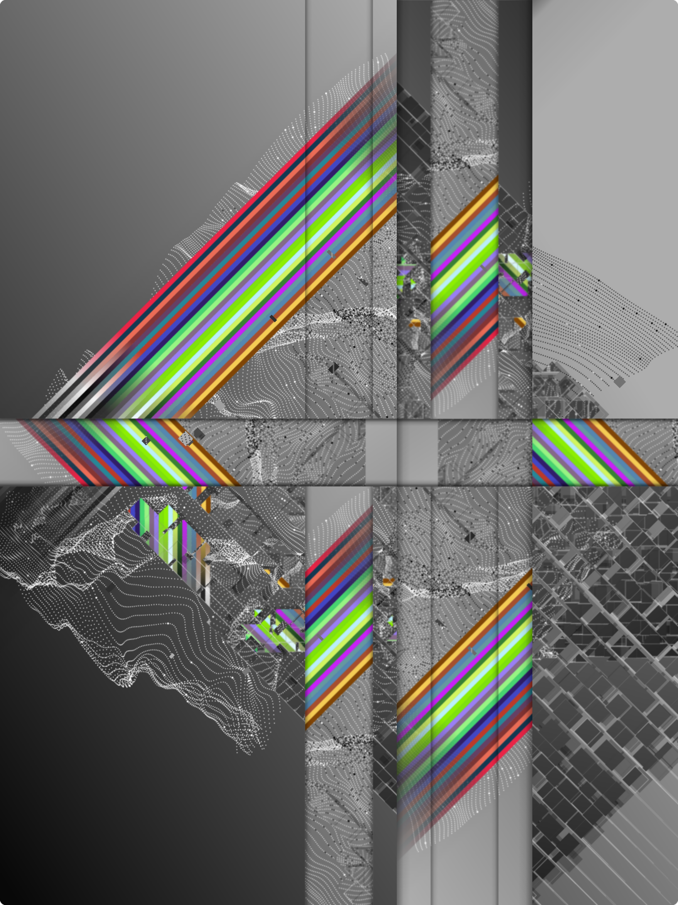 Fronteras en abstracto #60 static token preview