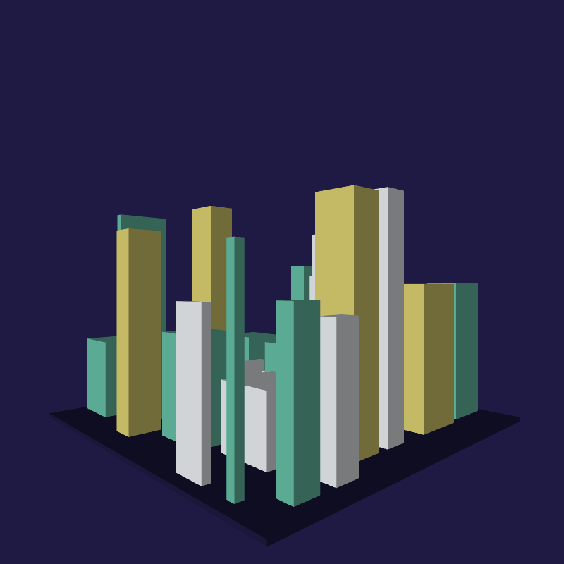 Random City Part 3:The Maquette #3 static token preview