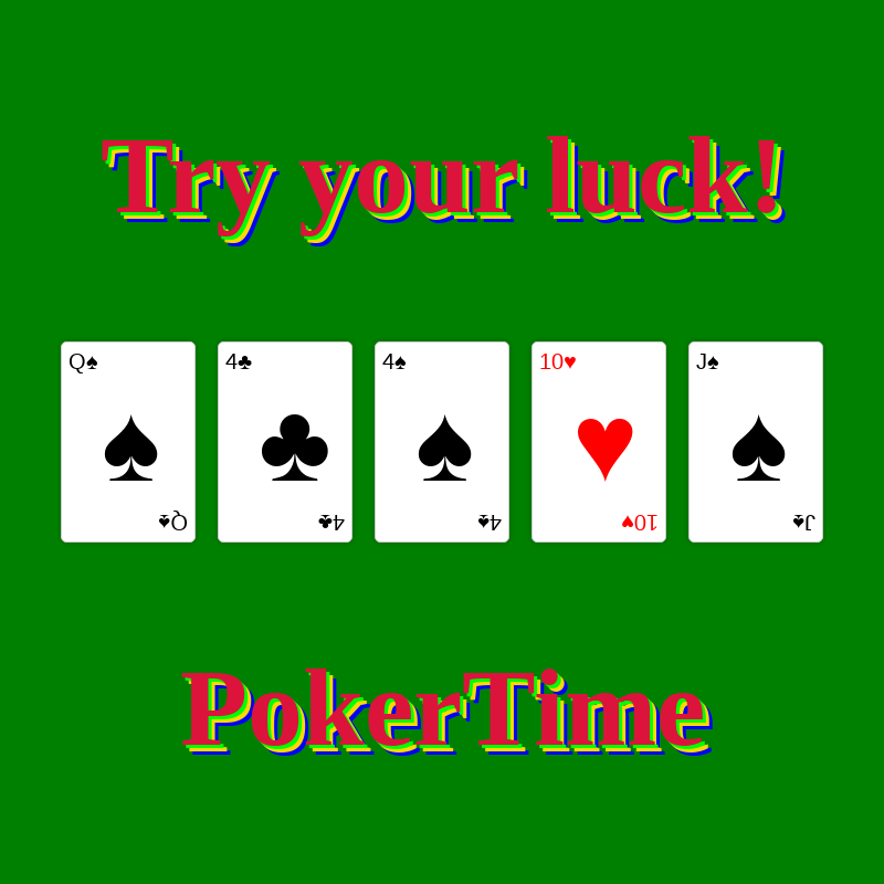 Try your Luck: PokerTime #3 static token preview