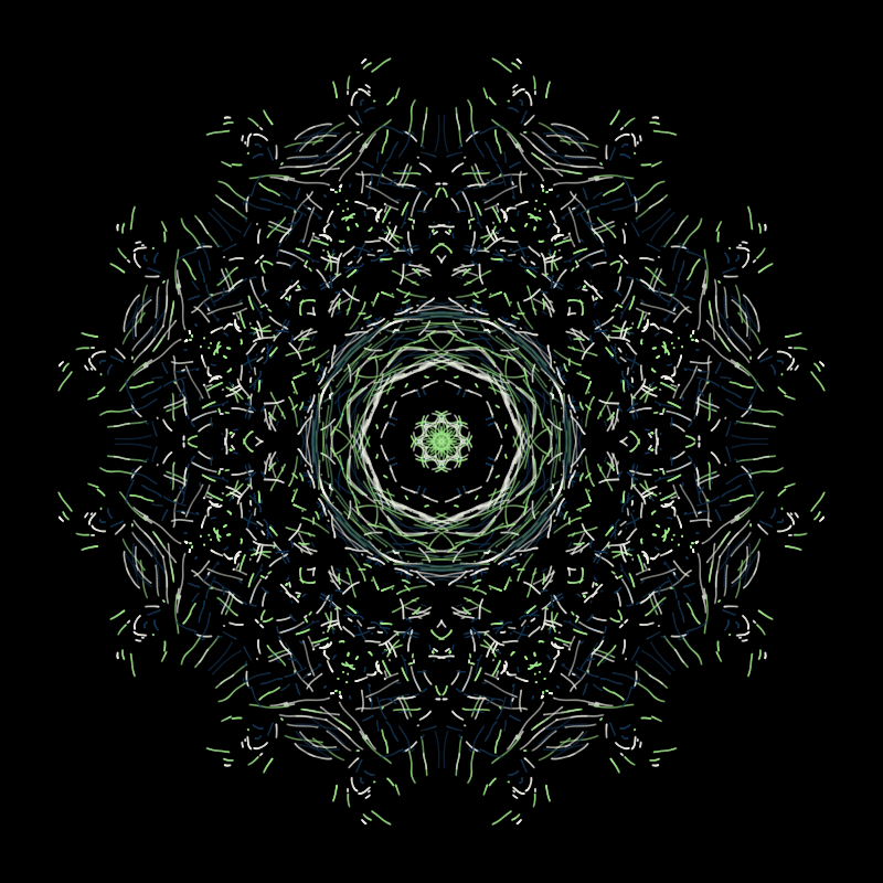 the thread in the pattern #5 static token preview