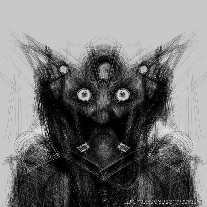One Tezo Drawings_65+ #1 static token preview