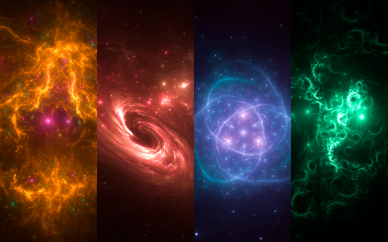 Cosmic Fractal Dream #9 static token preview