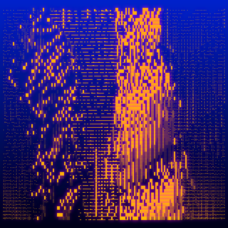 ASCII-SCAPE #23 static token preview