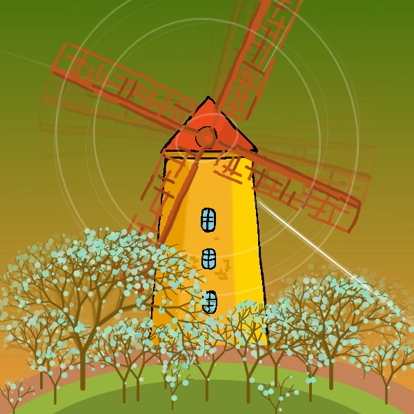 Tree Desiring Calm but Wind Restless #27 static token preview