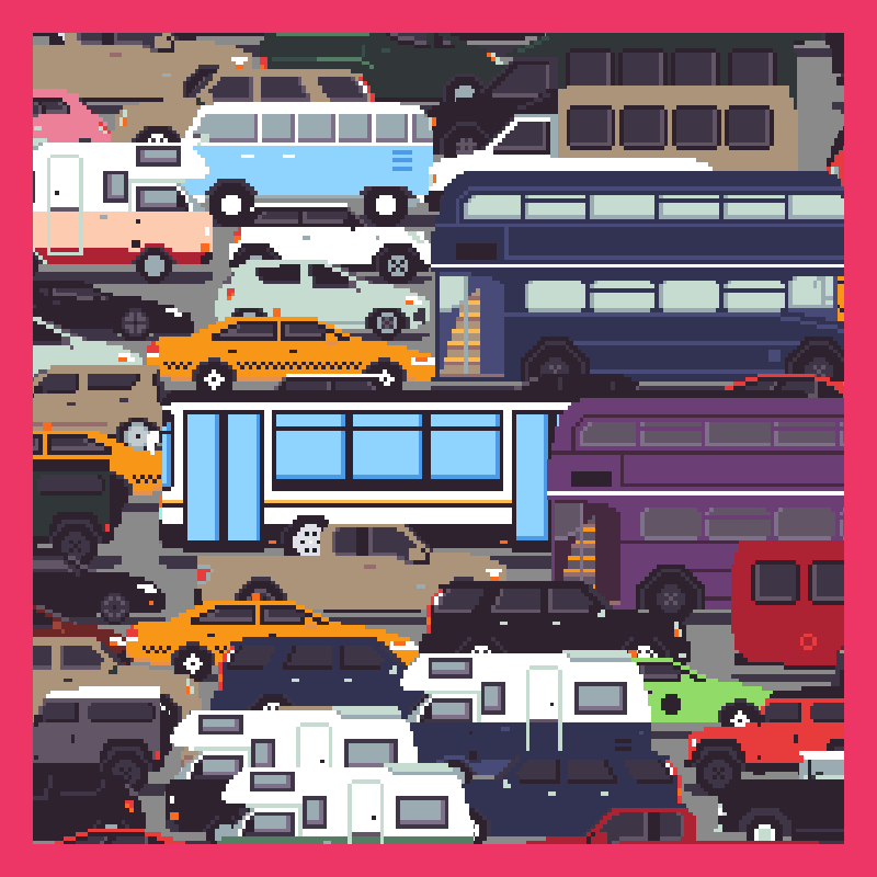 Traffic Jam #5 static token preview