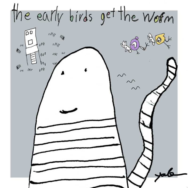 The Early Birds Get The Worm #1 static token preview