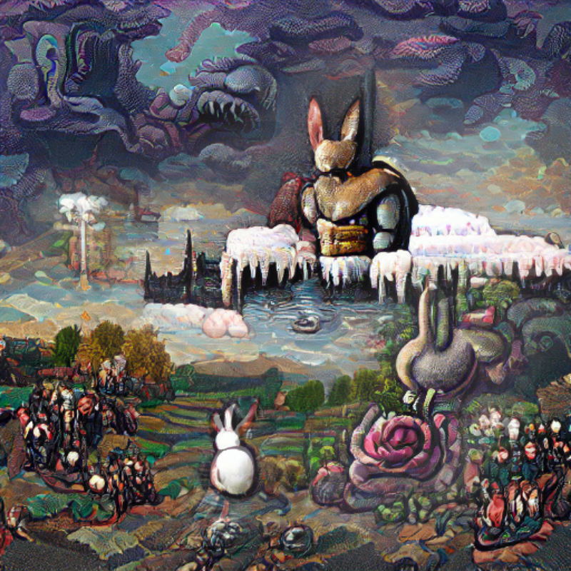 Follow the White Rabbit #6 static token preview