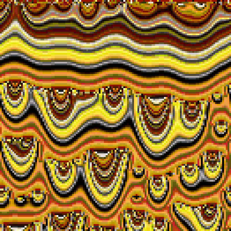 Descending Cellular Automata #13 static token preview
