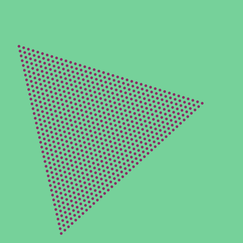 Triangle Color Study #14 static token preview