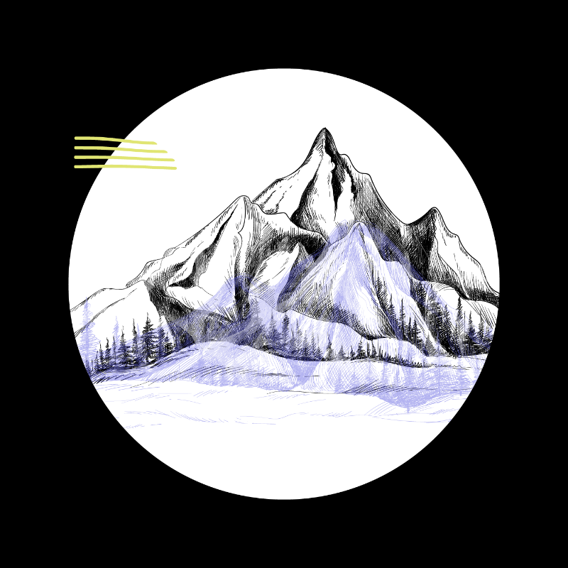 There is never just one peak on a mountain #5 static token preview