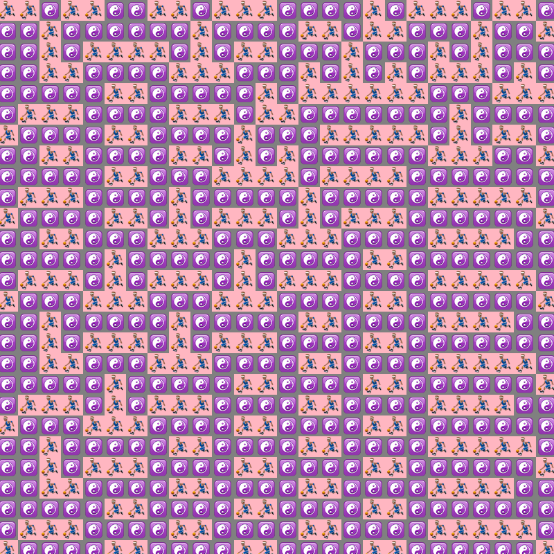 Elementary Cellular Emoji Automata #268 static token preview