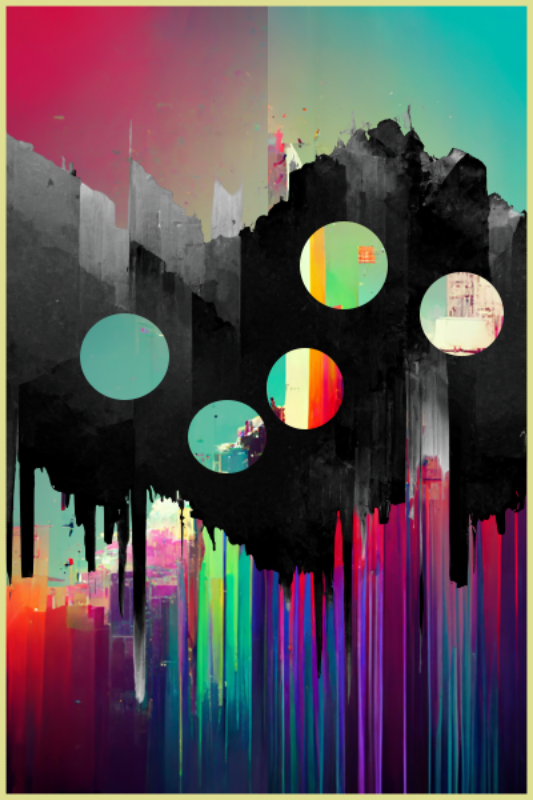 Glitched #16 static token preview