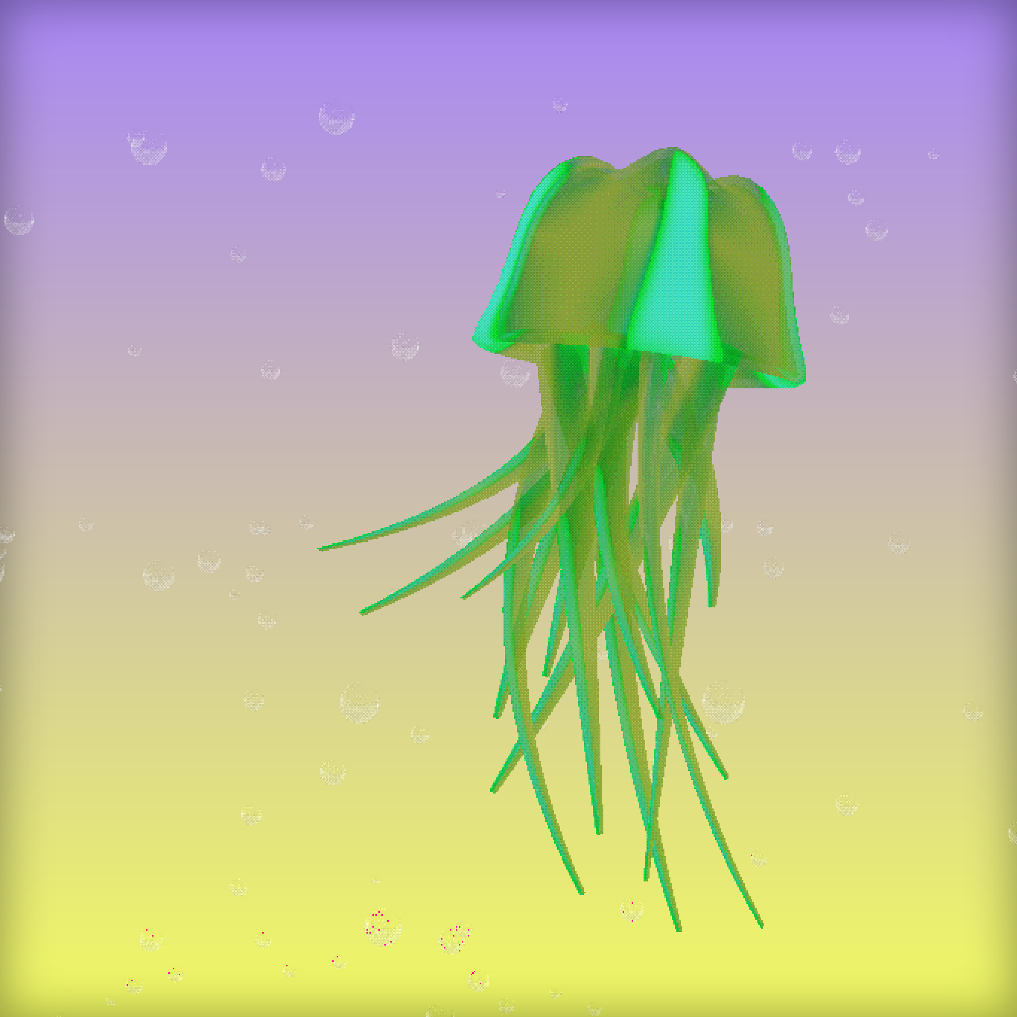 Jellyfish #2 static token preview