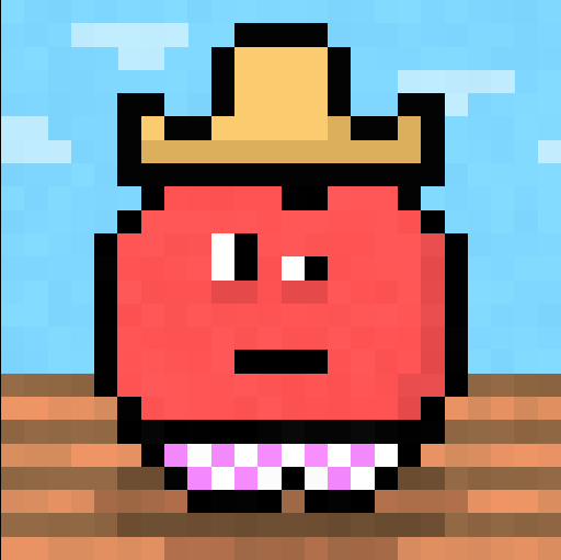 Pixel Apples #7 static token preview