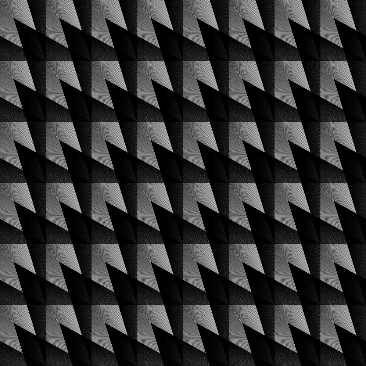 Noir et Blanc #3 static token preview