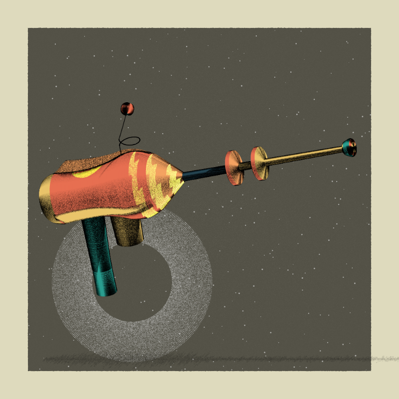 Galactic Pistol #9 static token preview