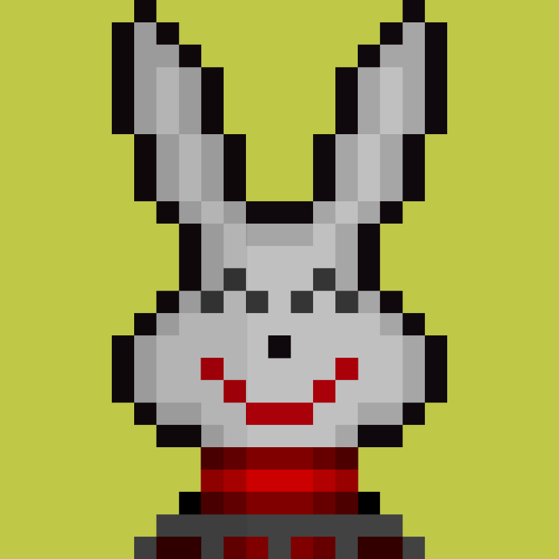 Morixels Rabbits #23 static token preview