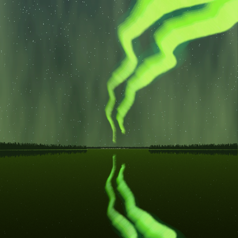 Aurora Borealis #14 static token preview