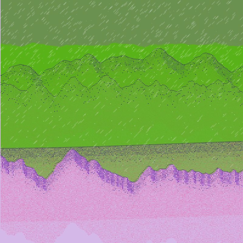 Glitched Mountains GT #153 static token preview