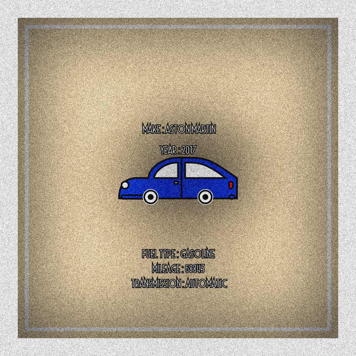 Childhood Cars #2 static token preview