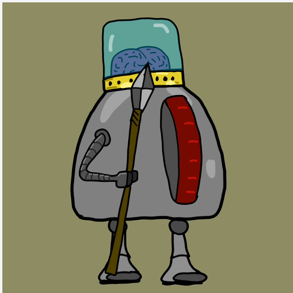 Evil Robots #13 static token preview