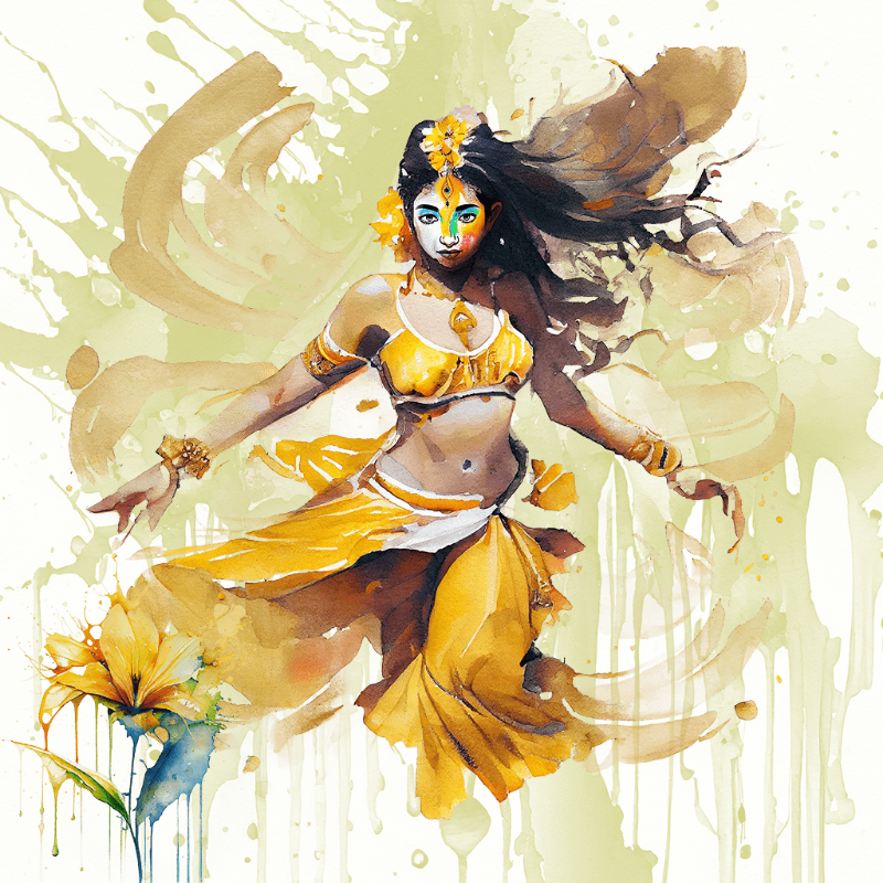 Shakti in Yellow #1 static token preview