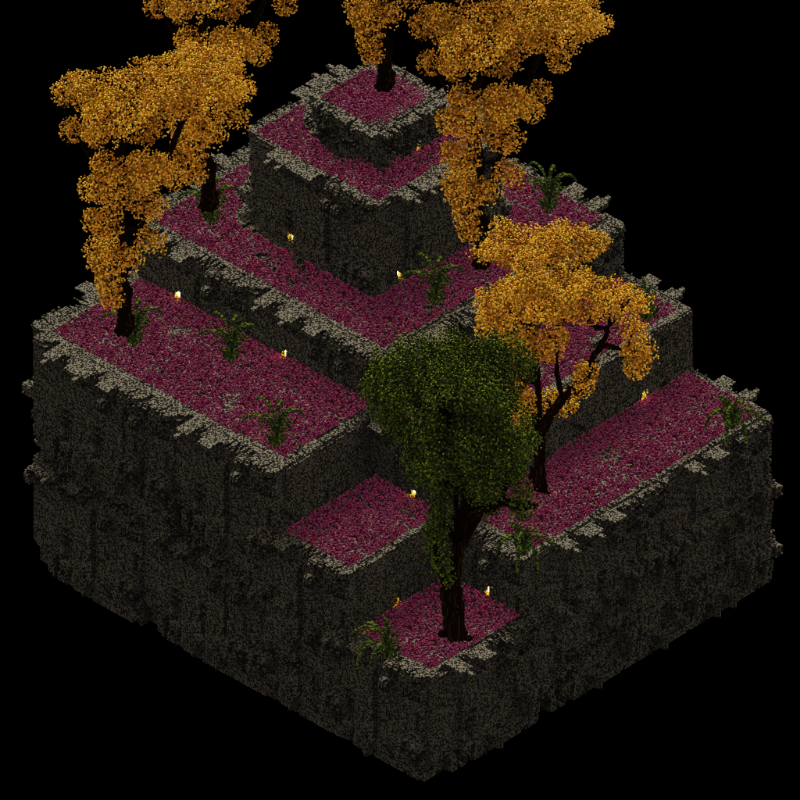 Voxel Temple #25 static token preview