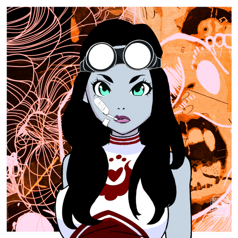 BEARHEAD's Vampire Punchers #24 static token preview