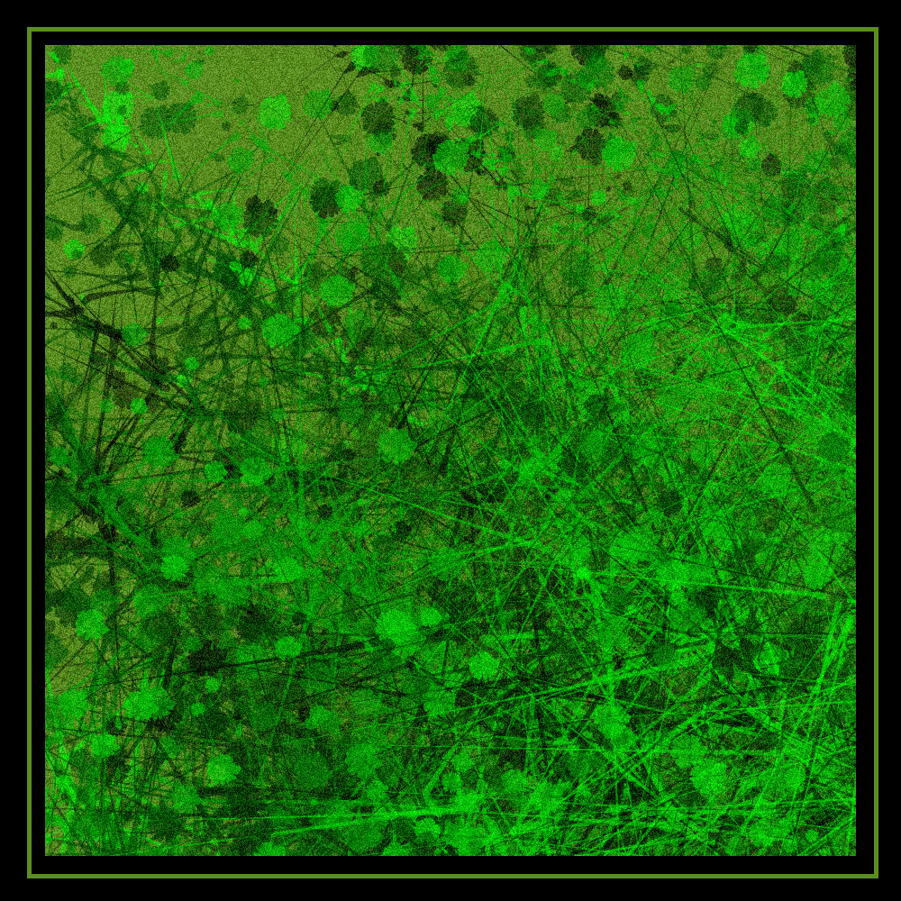 Abstract painting - vegetation #24 static token preview