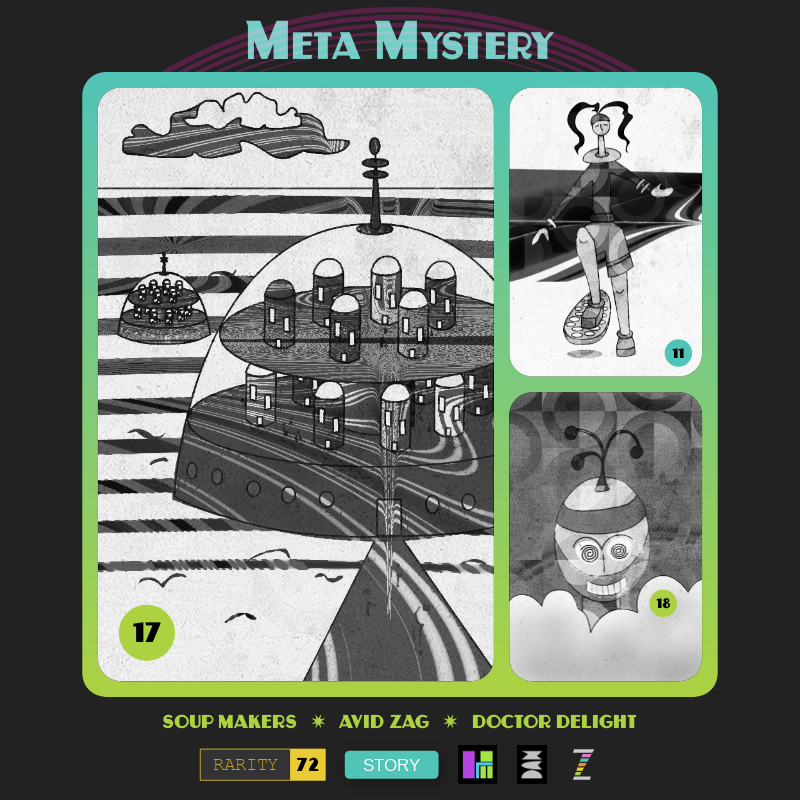 Meta Mystery #8 static token preview
