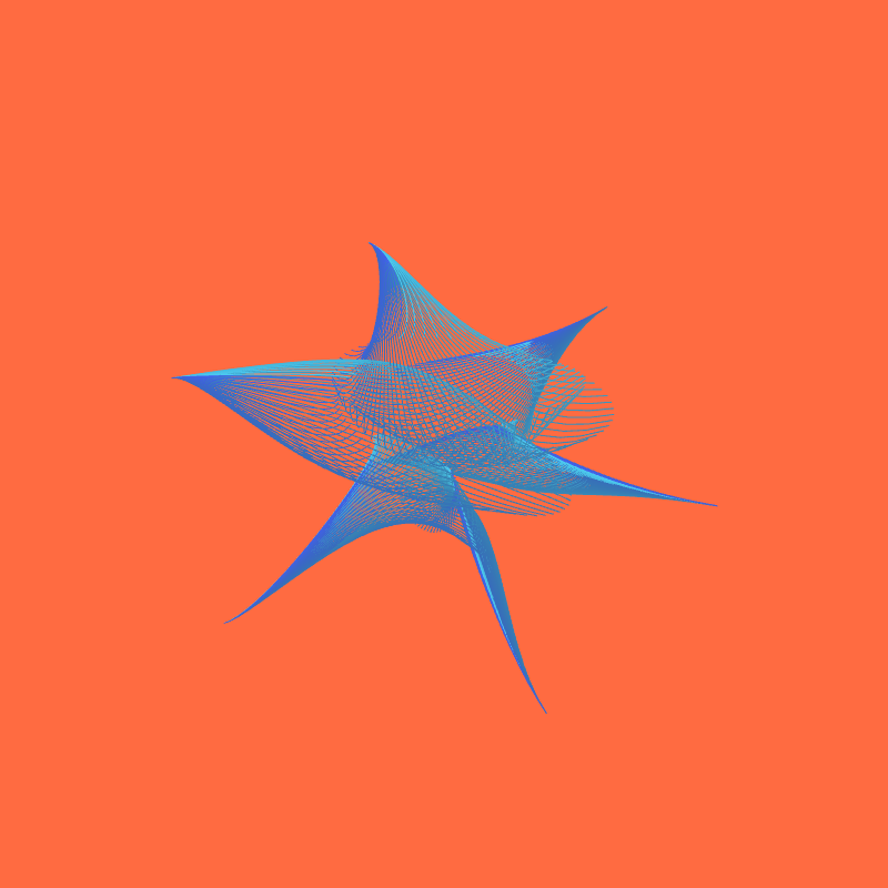 Bezier Jellyfish #17 static token preview