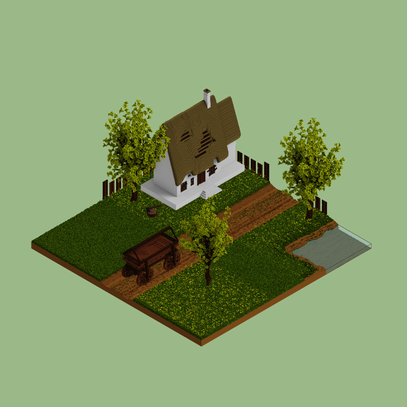 Pastel cottages #2 #3 static token preview
