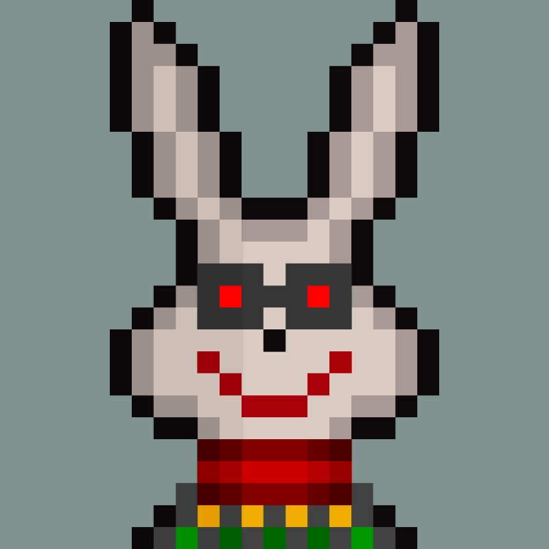 Morixels Rabbits #8 static token preview