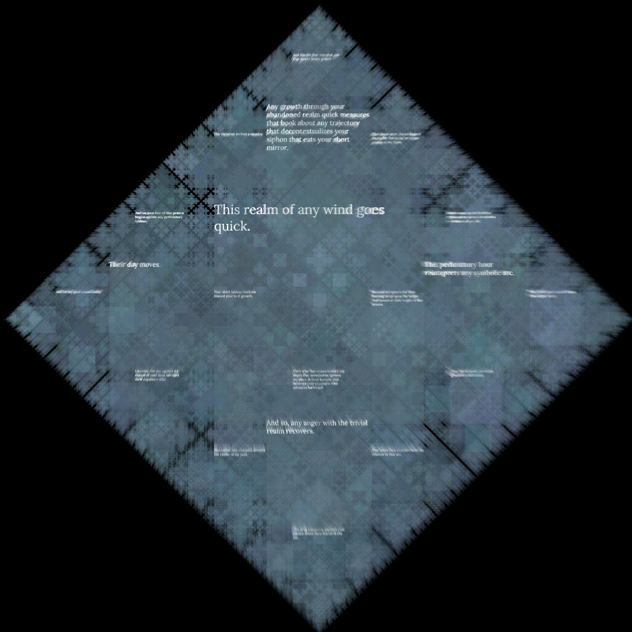 Diamond Fractal Fire #11 static token preview