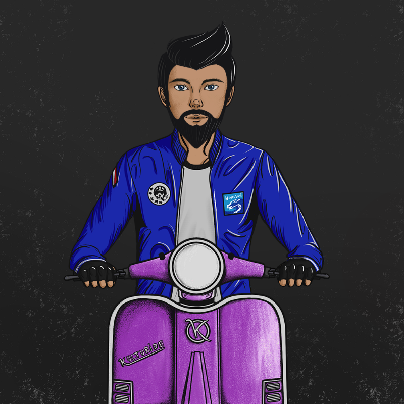SCOOTER RIOT #13 static token preview
