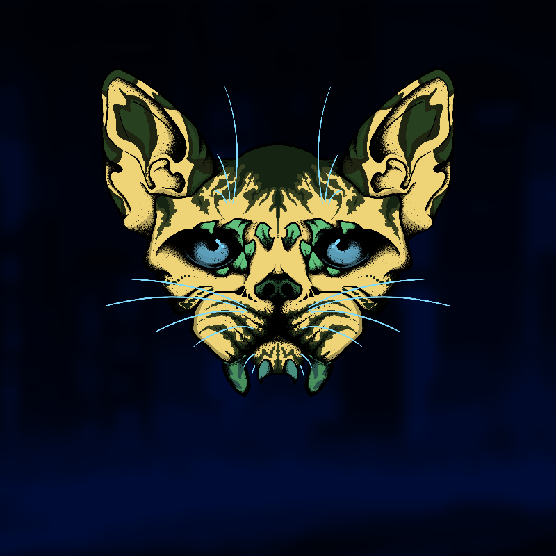 Monster Kitten #12 static token preview