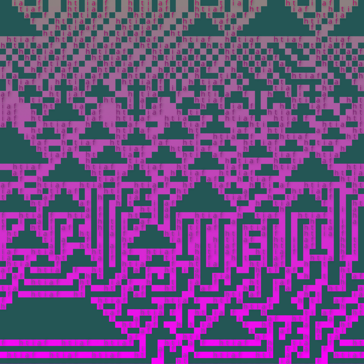Textual Automata Machinery #19 static token preview