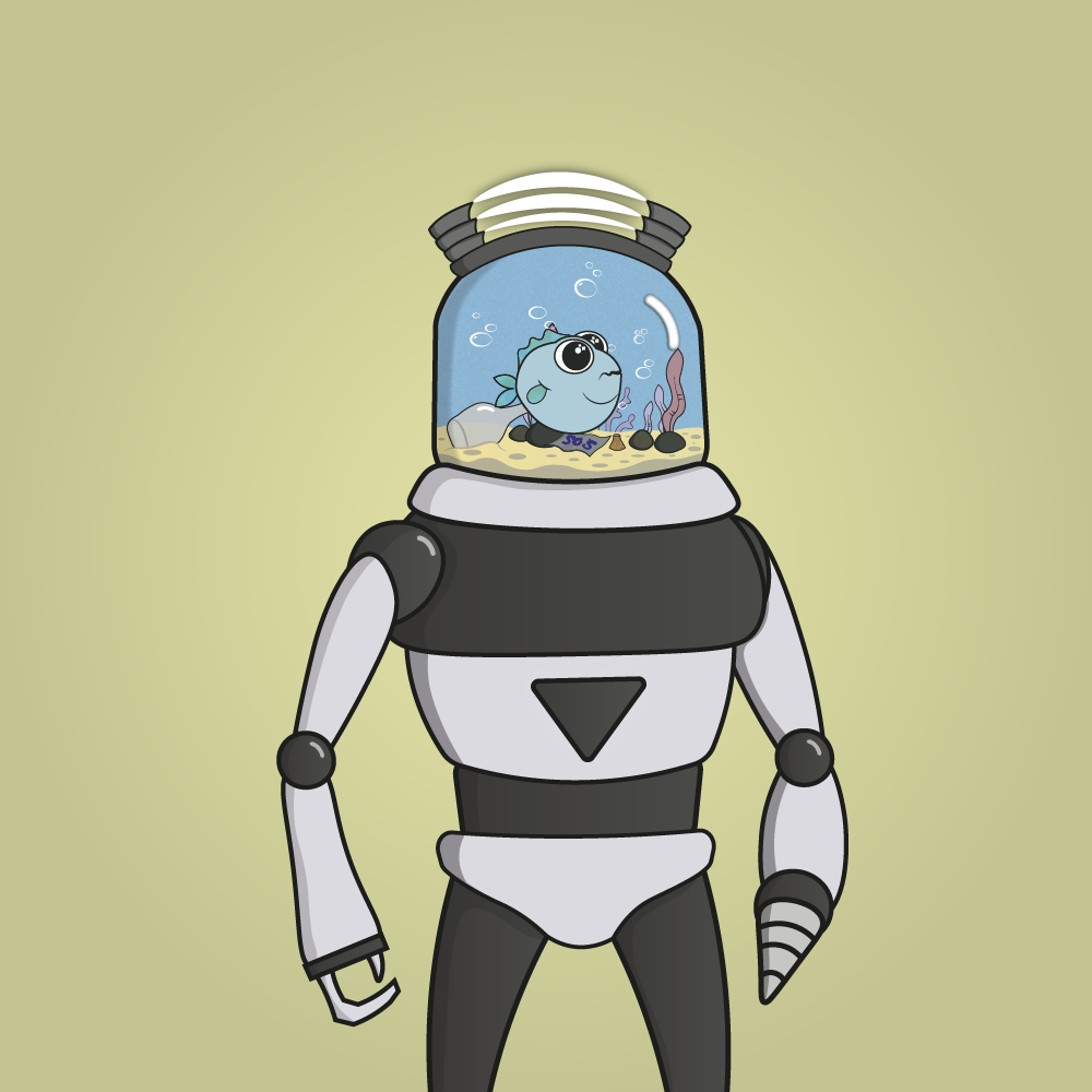 Terrestrial Fish #19 static token preview