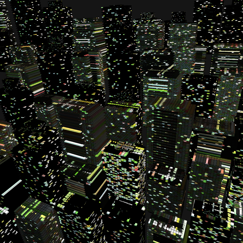 Night city glow #1 static token preview