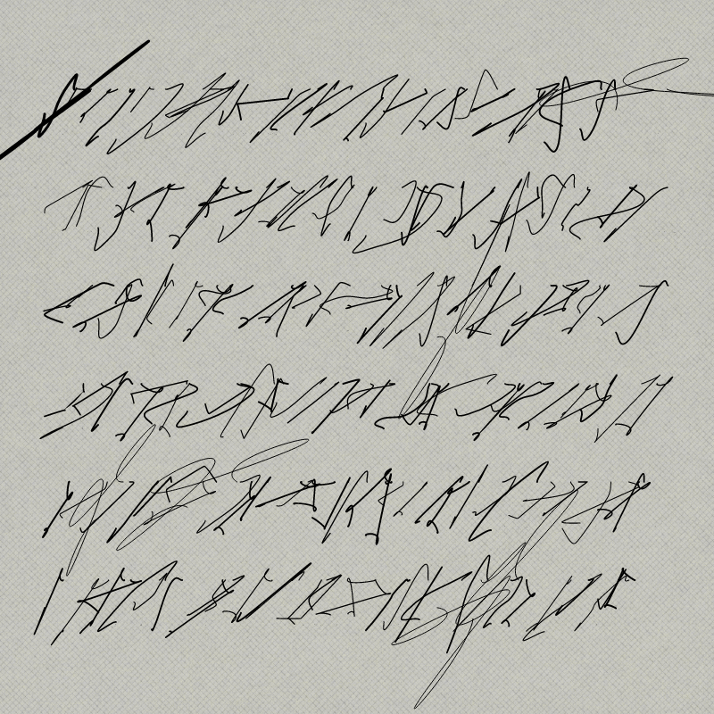 asemic #16 static token preview