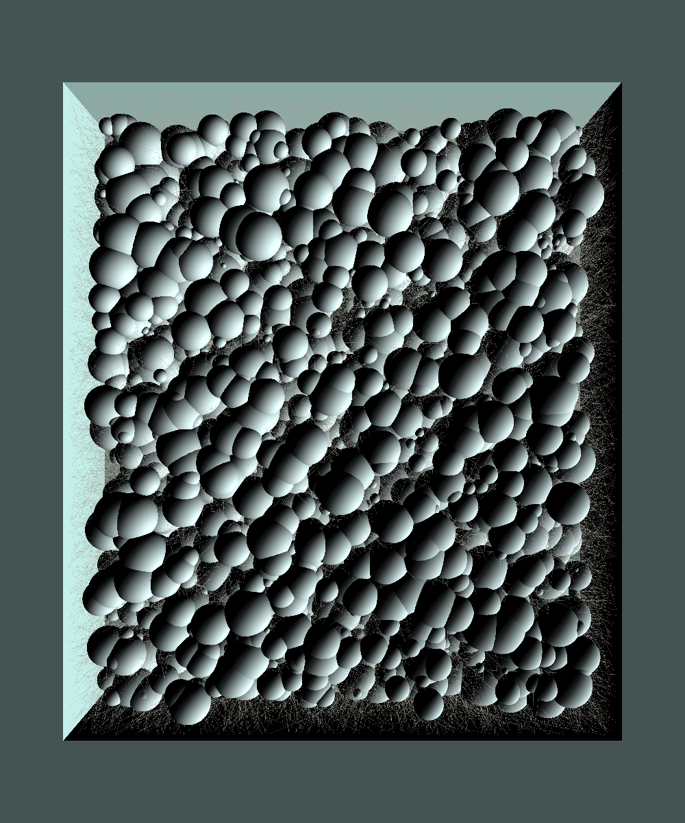 Generative art simulator #20 static token preview