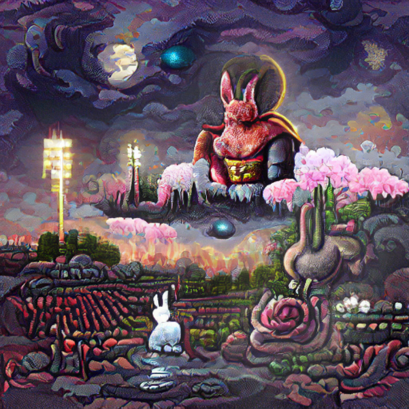 Follow the White Rabbit #18 static token preview