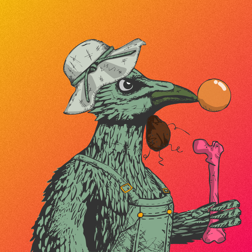 Bad Bird #24 static token preview