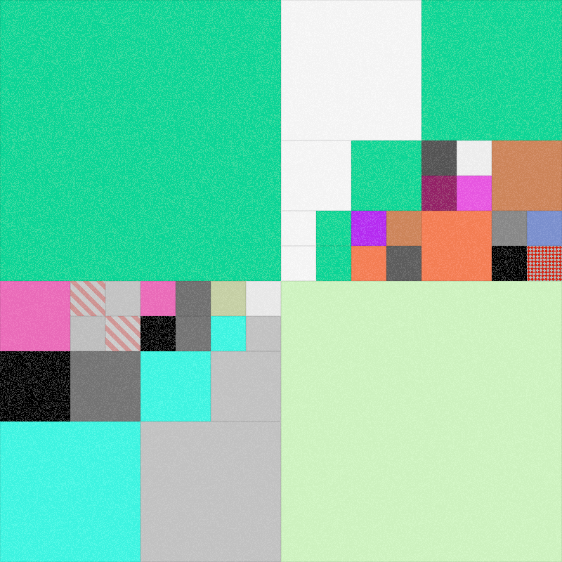 Brutalist Quads #10 static token preview