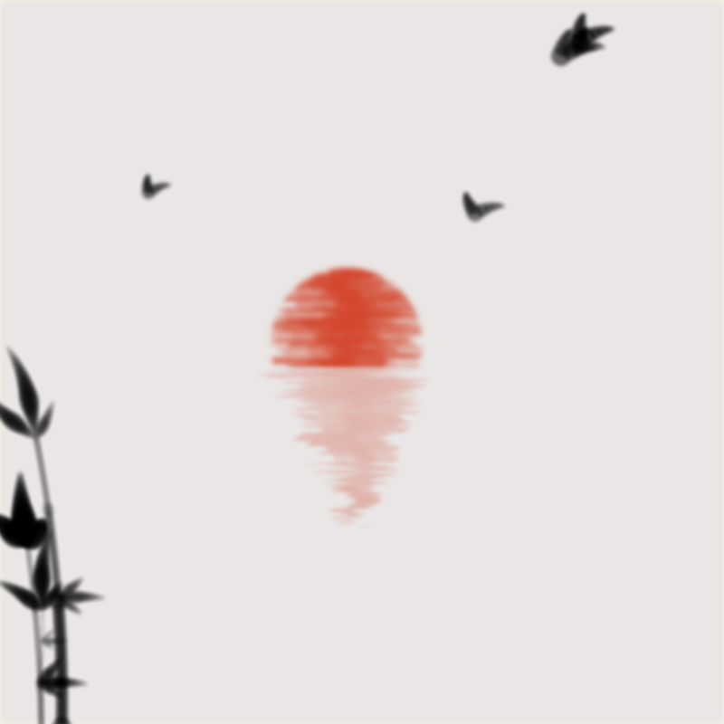 Sunset on Water #22 static token preview