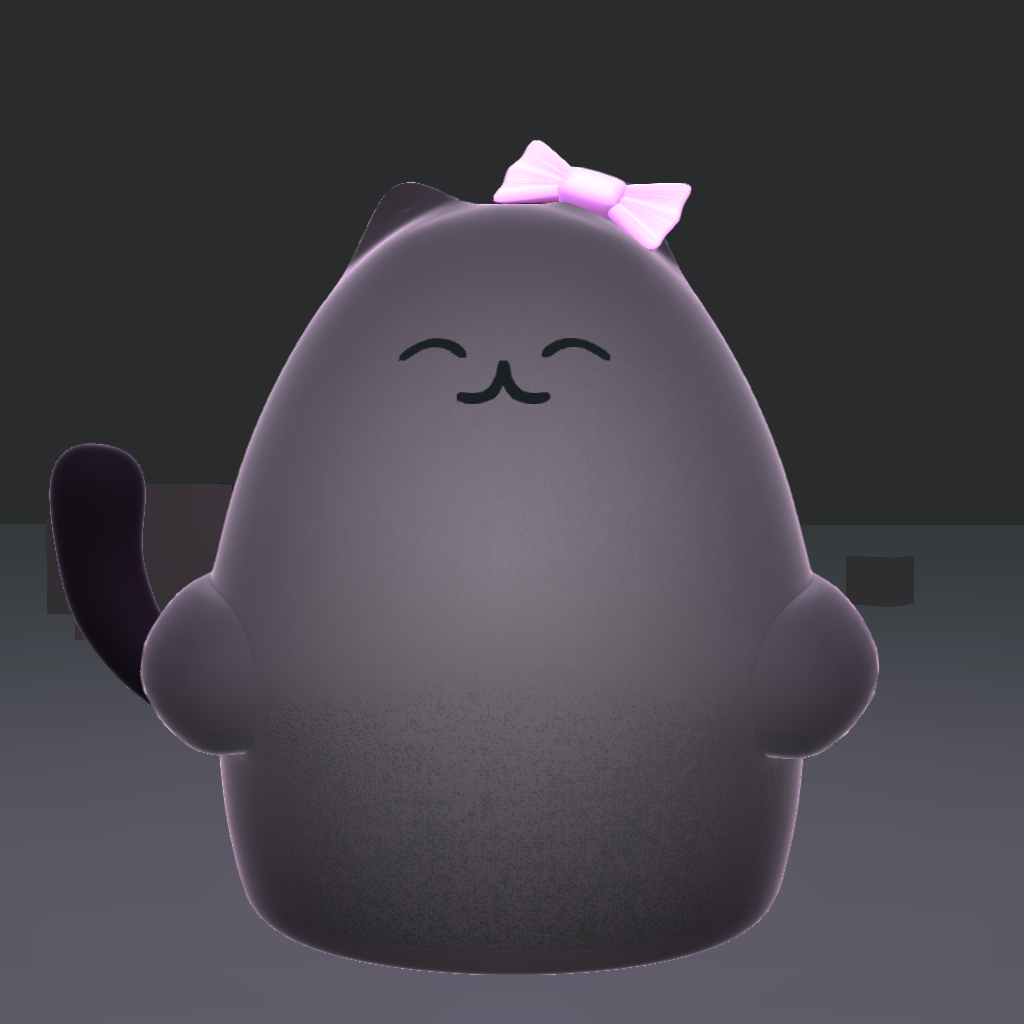 Glow Kitties #16 static token preview