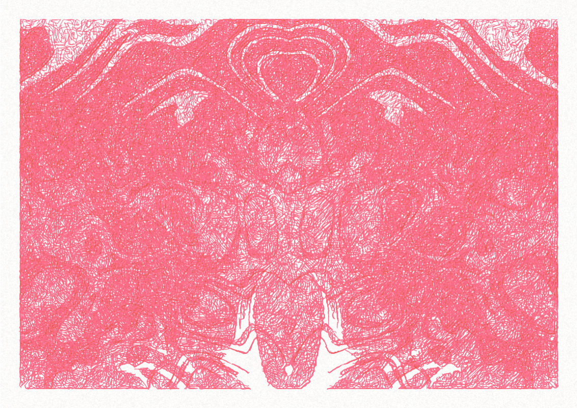 Plottable Mandelglitch #7 static token preview