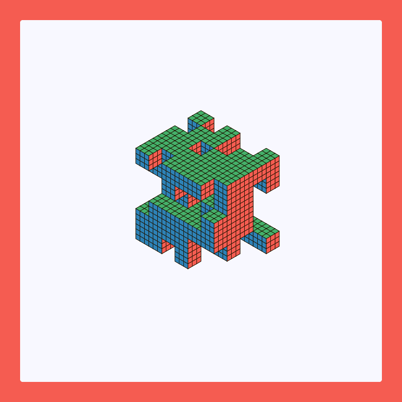 Rubik’s Fortress II #69 static token preview